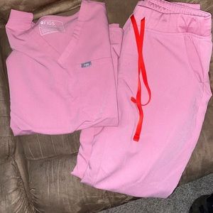 COPY - Chalk pink FIGS scrubs